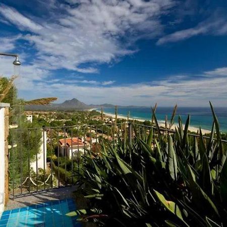 Magnificent Villa: Super Panoramic Costa Rei Luaran gambar